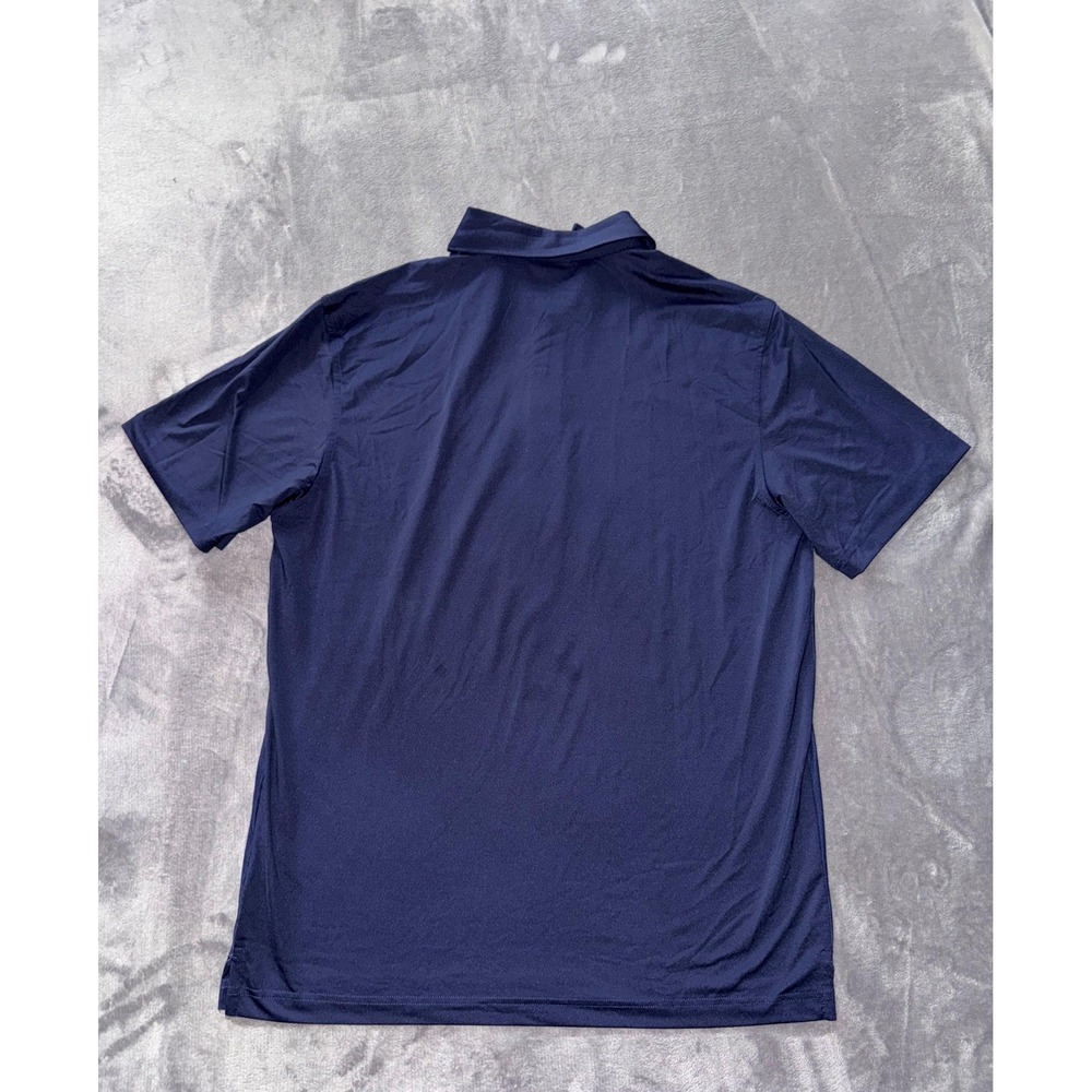 Masters Tech Polo Shirt Mens Blue Golf Performance Polyester Size M - Picture 4 of 6